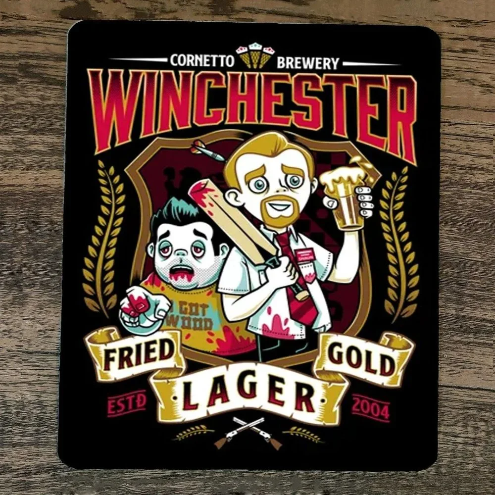 Mouse Pad Winchester Fried‎ Gold Lager
